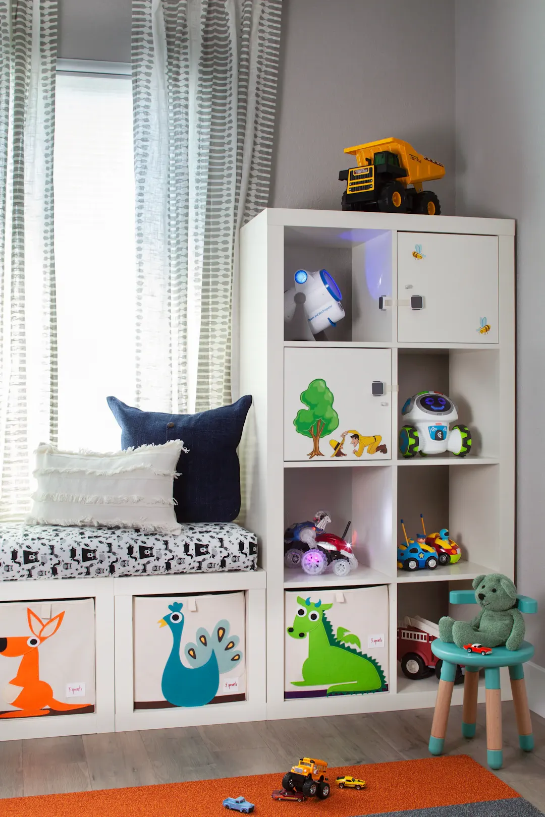 Custom Kids' Room Storage