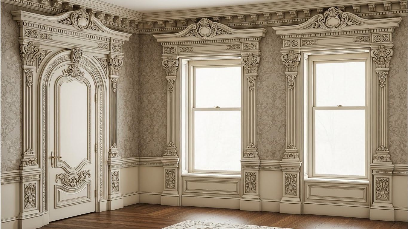 how to choose interior trim style for Houston TX houses