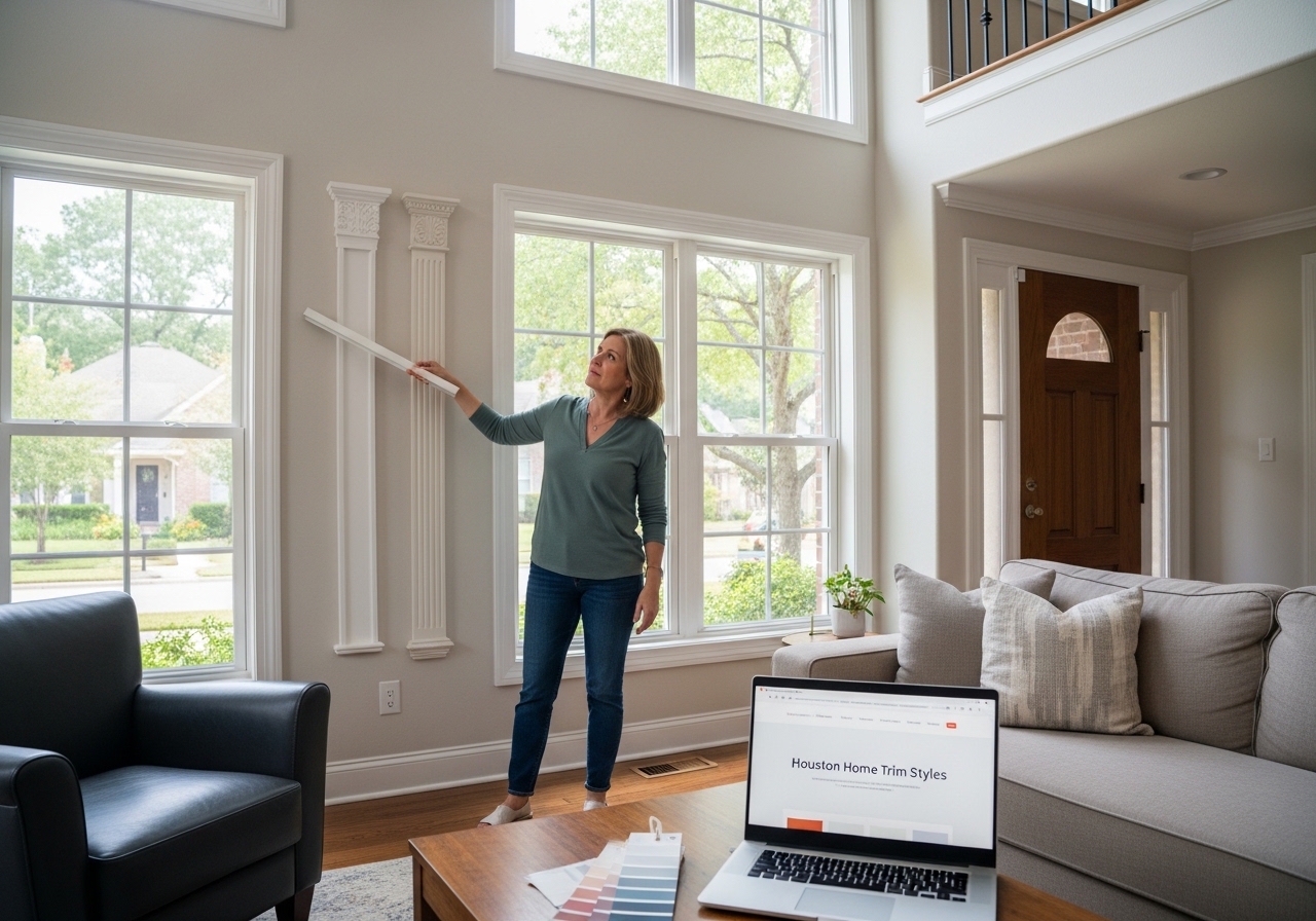 How to Choose the Right Trim Style for Your Houston TX Home